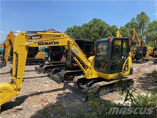 Komatsu PC56-7 Pásové rýpadlá