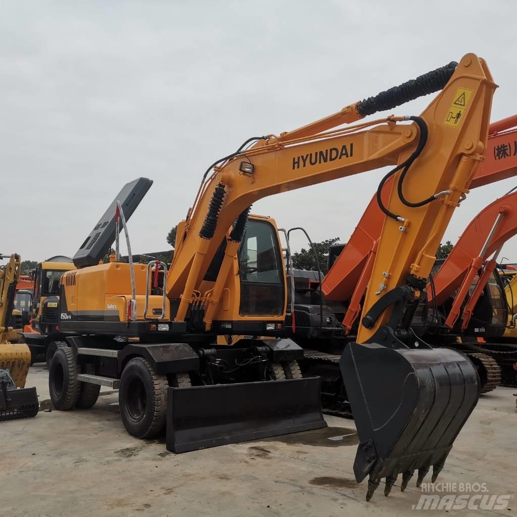 Hyundai R 150 W-9 Kolesové rýpadlá