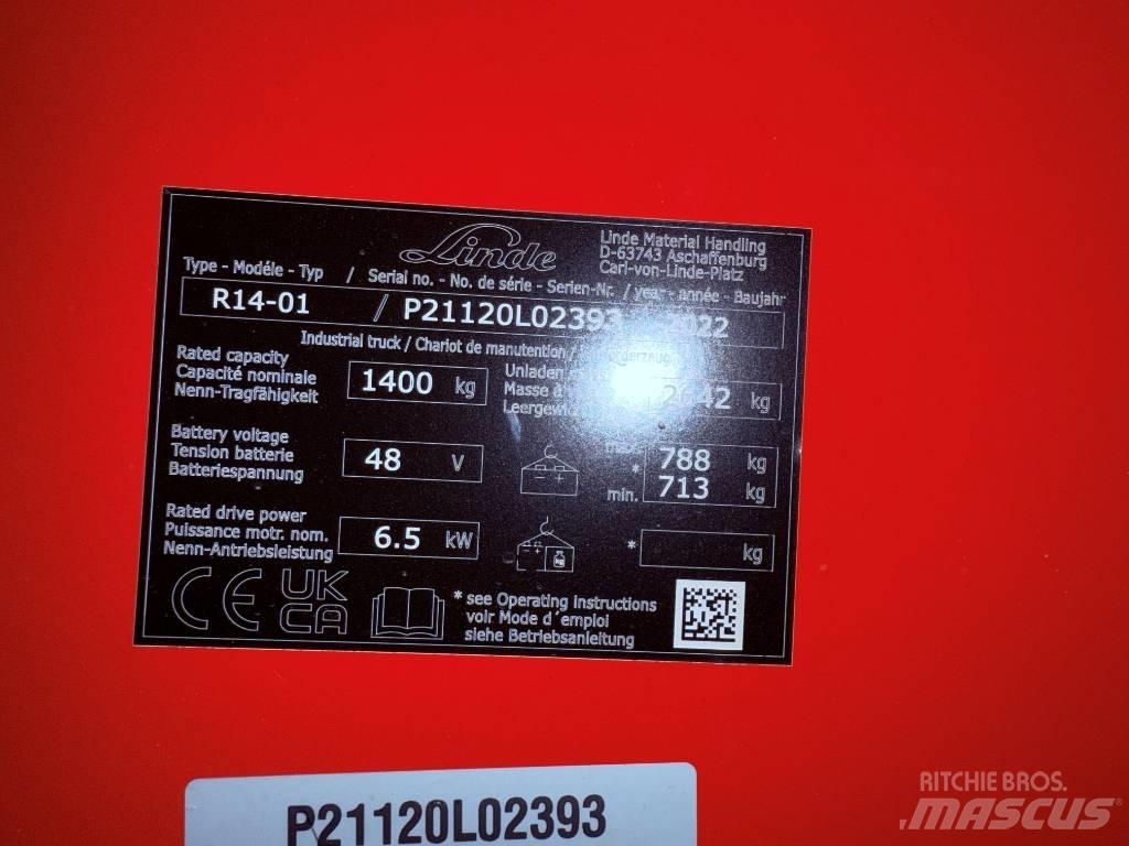 Linde R14/1120 Retraky