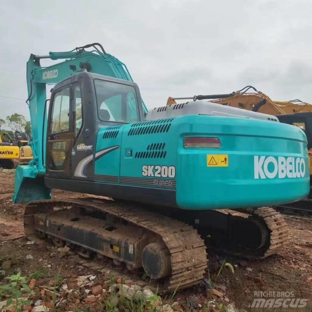 Kobelco SK 200 Pásové rýpadlá