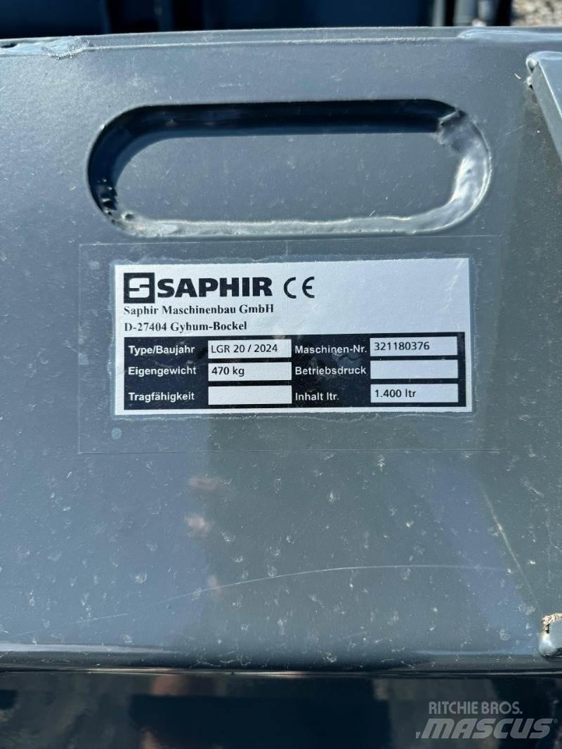 Saphir LGR 20 Ďalšie príslušenstvo traktorov