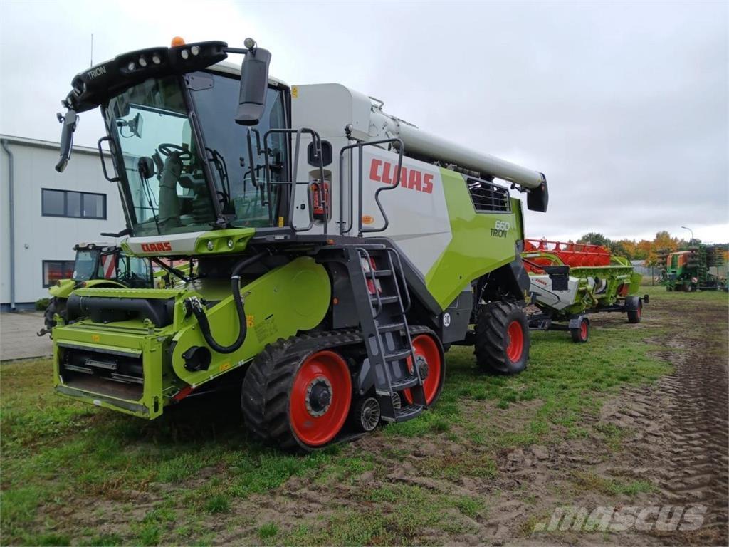 CLAAS Trion 660 TT Kombinované zberacie stroje