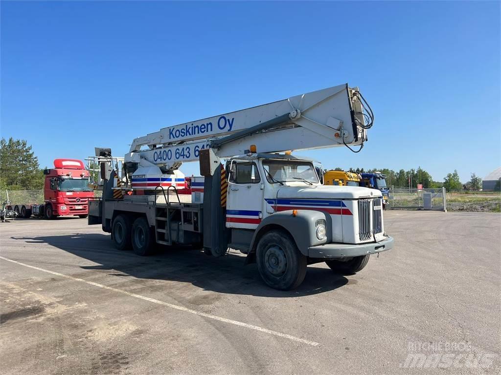 Scania 111 6X2 Autožeriavy, hydraulické ruky