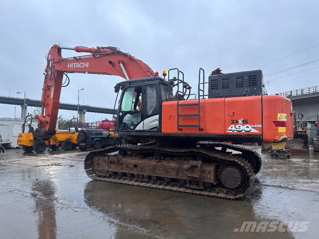 Hitachi ZX 490 LCH Pásové rýpadlá