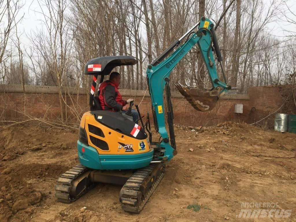 Kubota U 20 Mini rýpadlá < 7t
