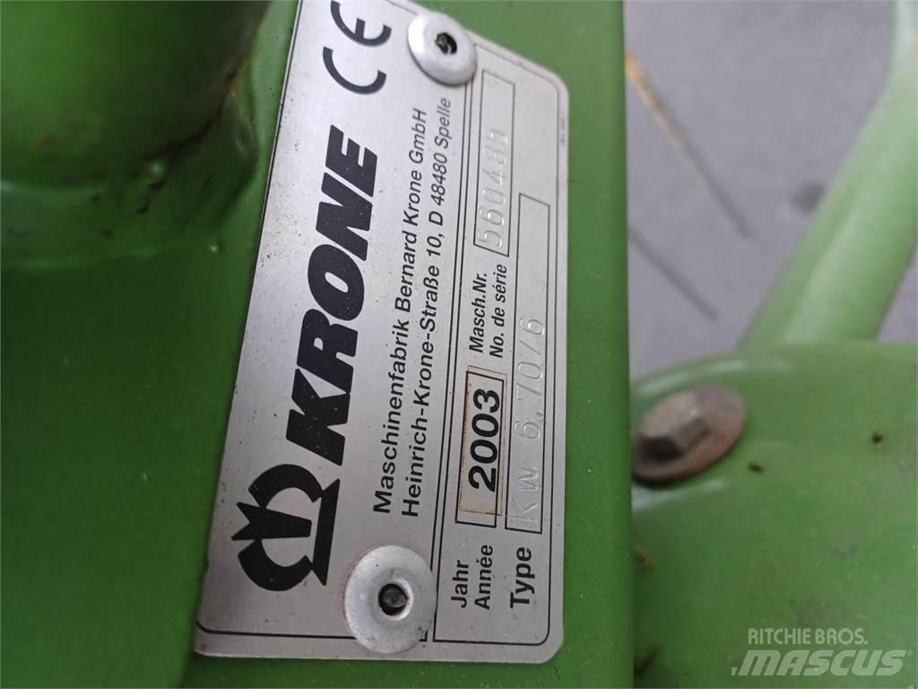 Krone KW 6.70/6 Obracače a zhrabovače sena