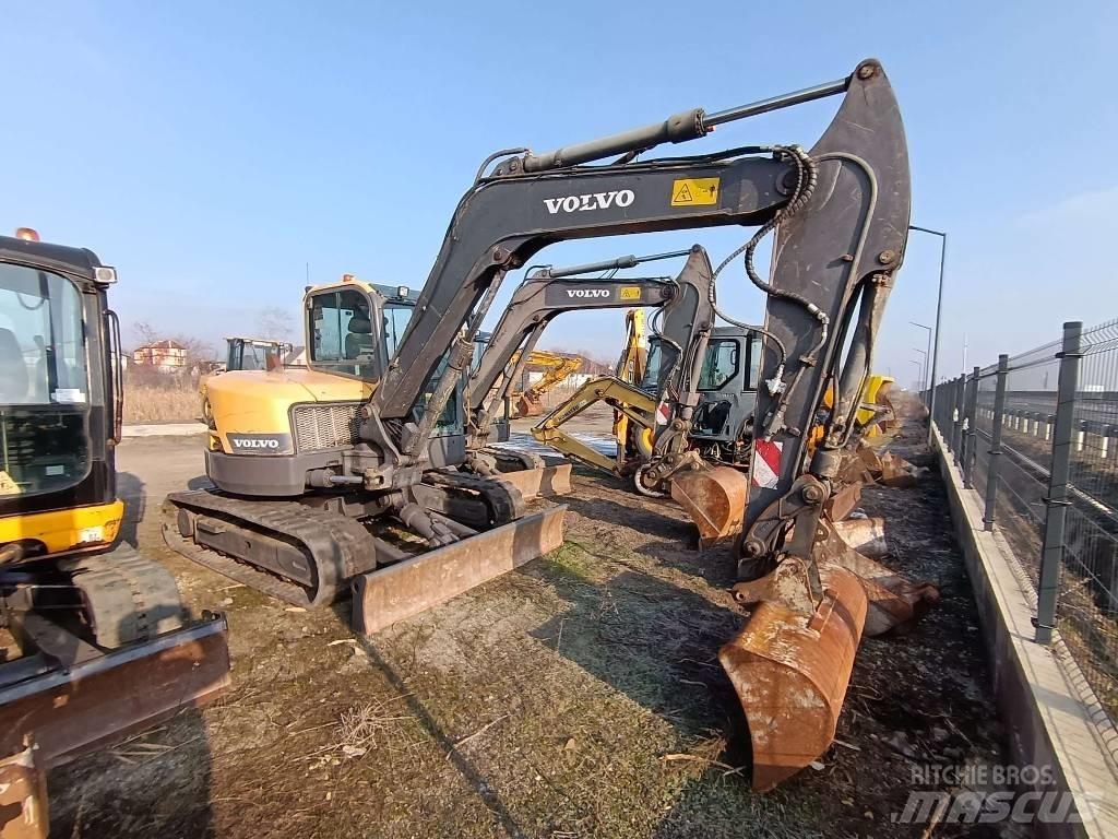 Volvo ECR 88 D Midi rýpadlá 7 t - 12 t