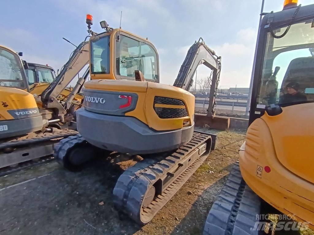 Volvo ECR 88 D Midi rýpadlá 7 t - 12 t