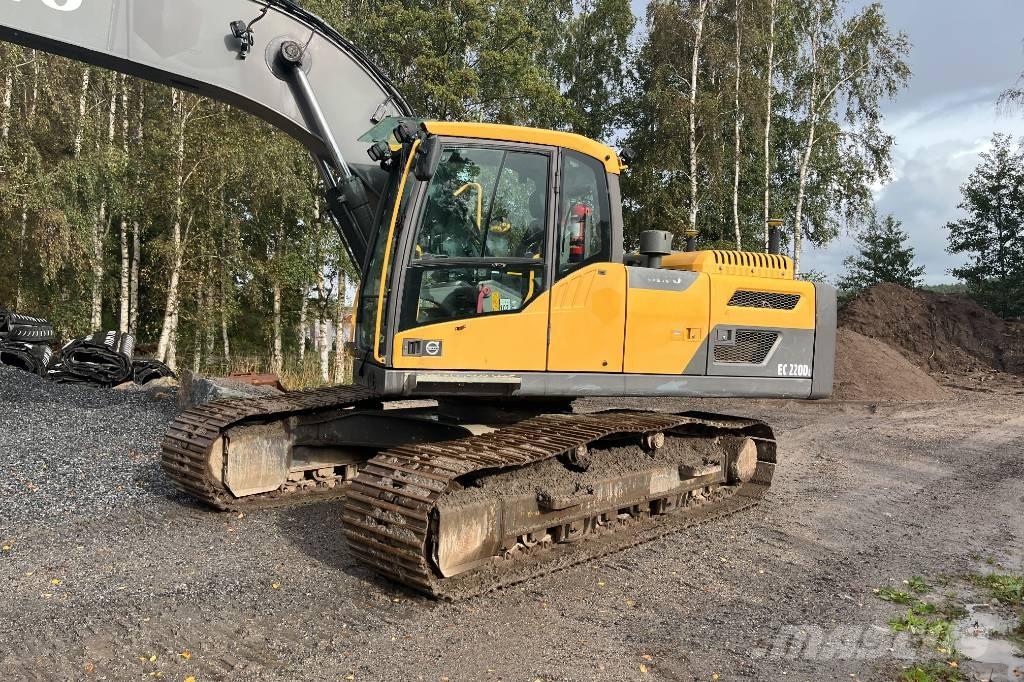 Volvo EC 220 DL Pásové rýpadlá