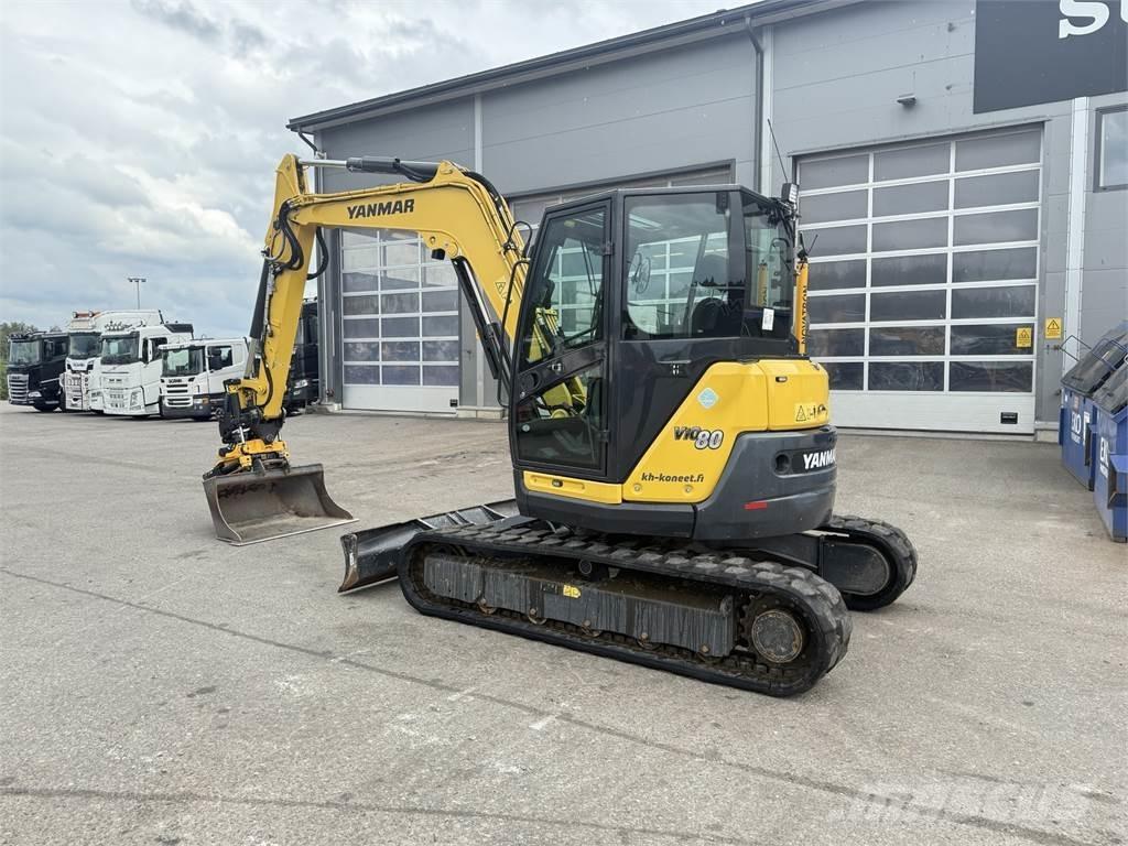 Yanmar Vio 80-1A Midi rýpadlá 7 t - 12 t
