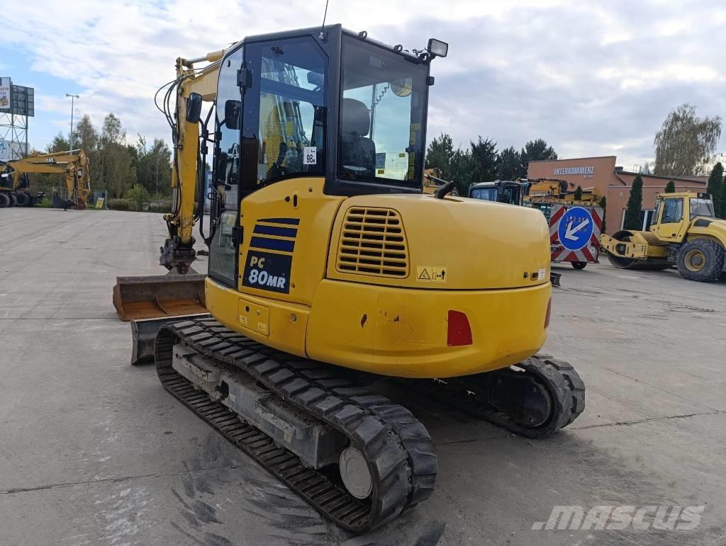 Komatsu PC 80 MR-5 Pásové rýpadlá