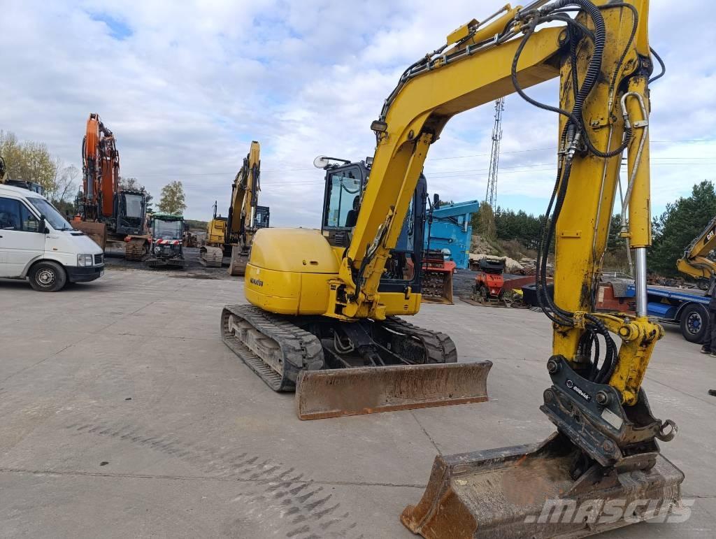 Komatsu PC 80 MR-5 Pásové rýpadlá