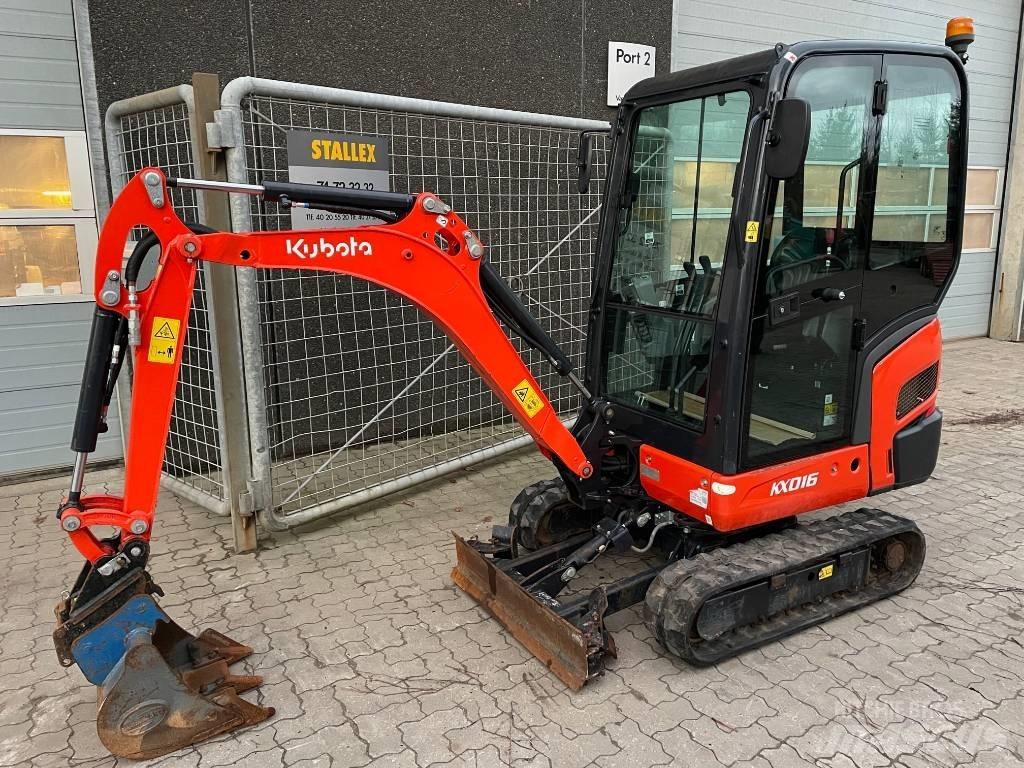 Kubota KX016-4 Mini rýpadlá < 7t