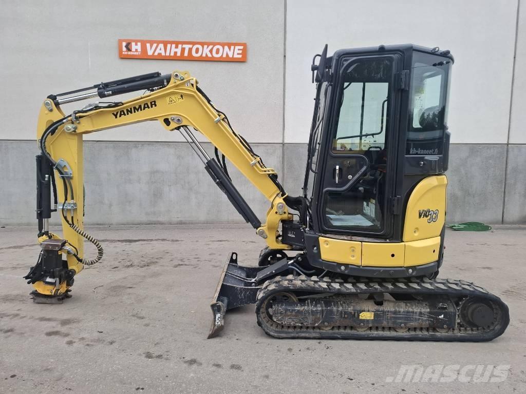 Yanmar Vio 33-6 Mini rýpadlá < 7t
