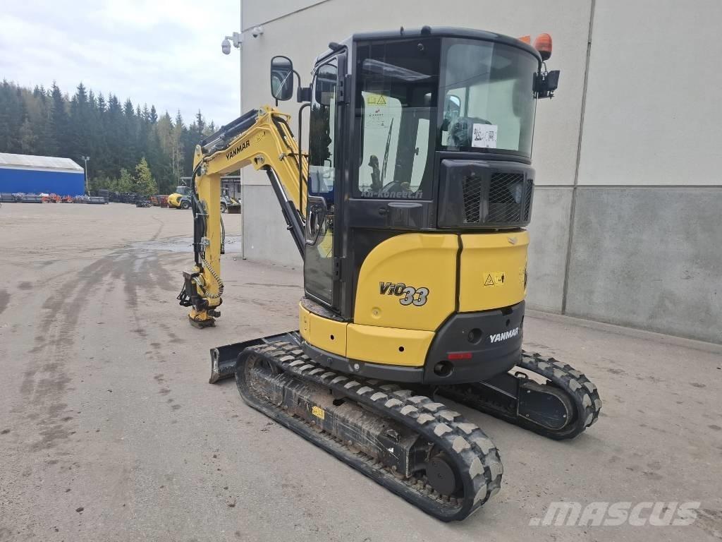 Yanmar Vio 33-6 Mini rýpadlá < 7t