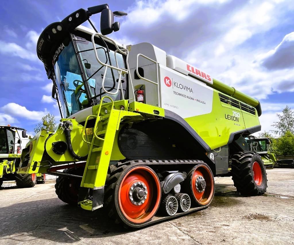 CLAAS Lexion 750 TT Kombinované zberacie stroje