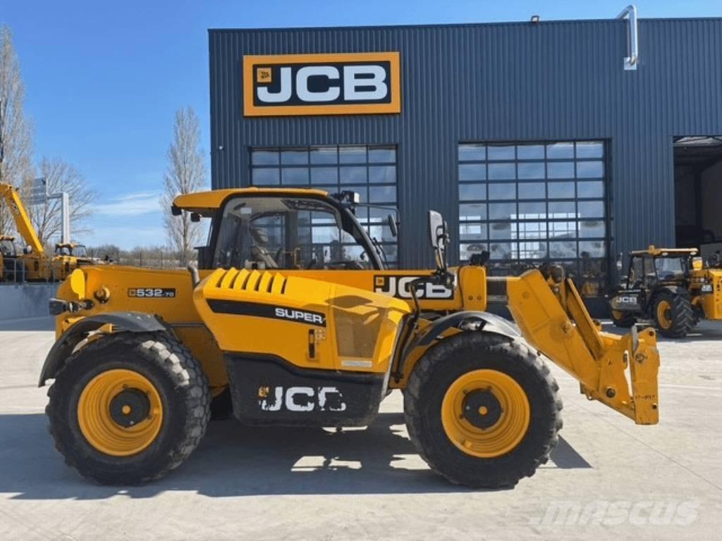 JCB 532-70 Teleskopické nakladače pre poľnohospodárstvo