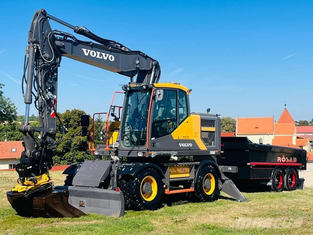 Volvo EW 160 E Kolesové rýpadlá