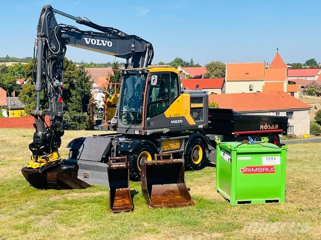 Volvo EW 160 E Kolesové rýpadlá