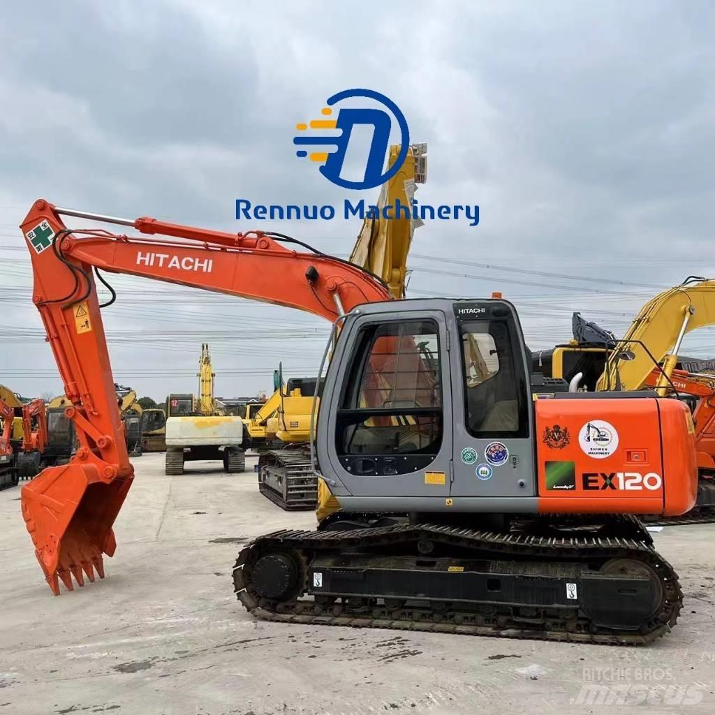 Hitachi EX 120 Pásové rýpadlá