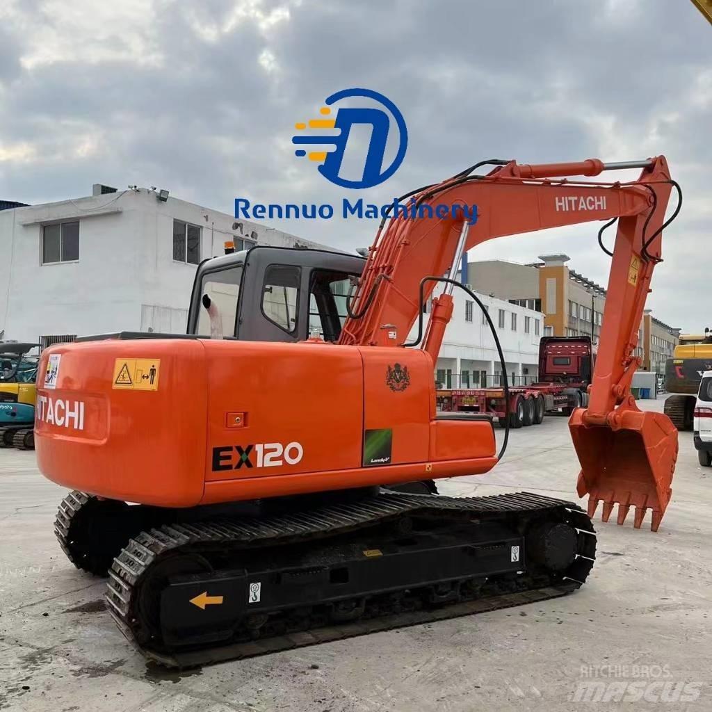 Hitachi EX 120 Pásové rýpadlá