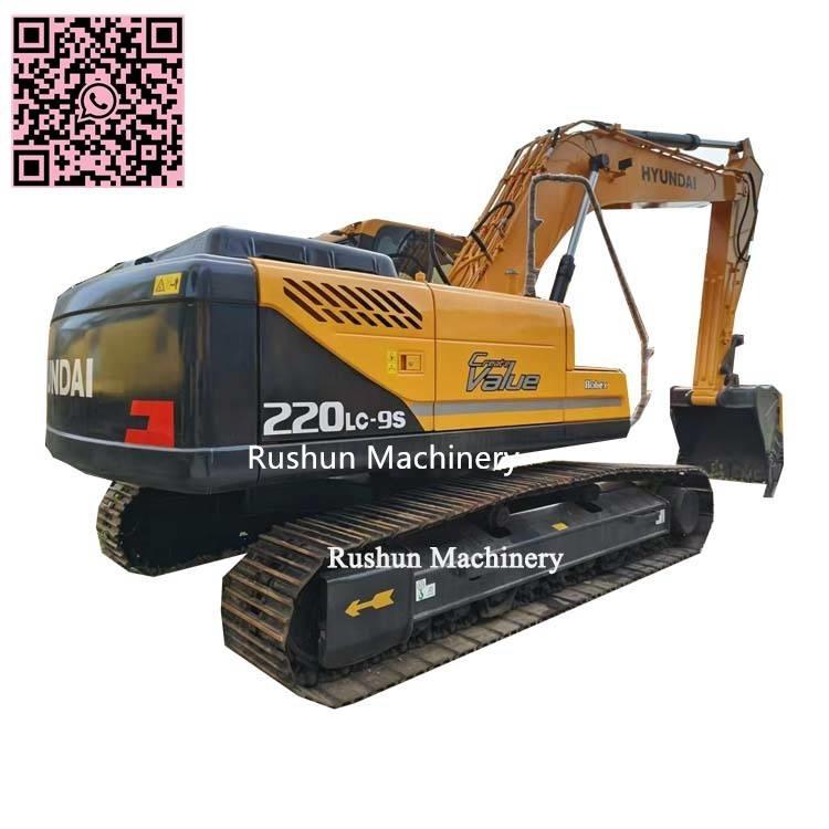Hyundai R220 Pásové rýpadlá