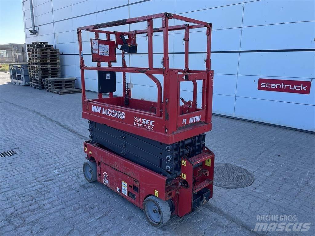 Manitou 78SEC Nožnicové zdvíhacie plošiny