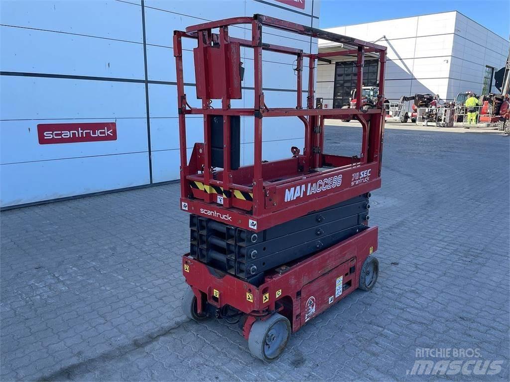 Manitou 78SEC Nožnicové zdvíhacie plošiny