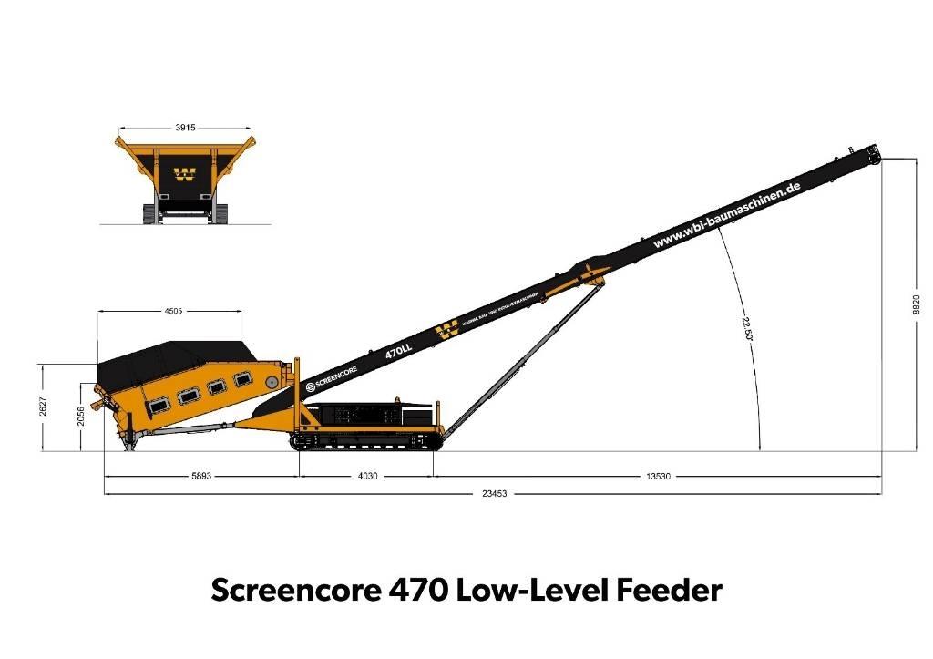 Screencore 470 LL Dopravníky