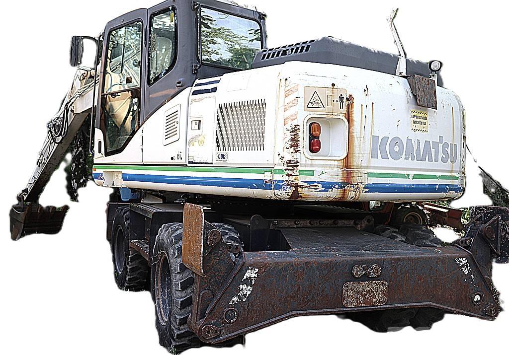 Komatsu PW 140-7 Rýpadlo-nakladače