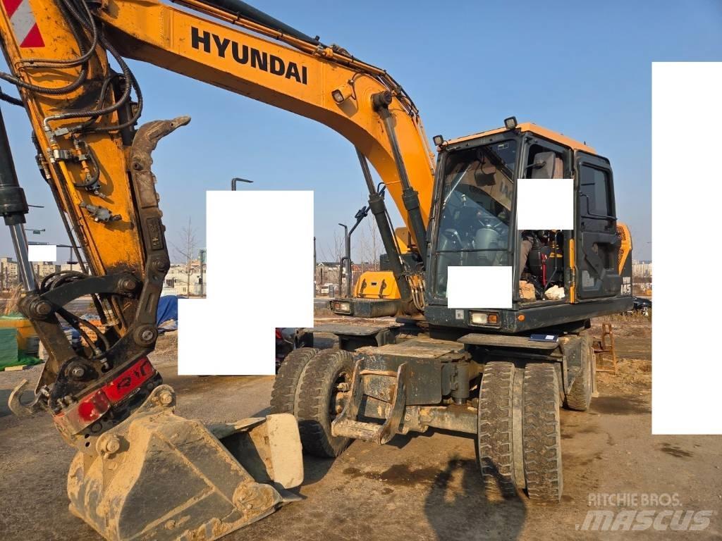 Hyundai HW 145 Kolesové rýpadlá