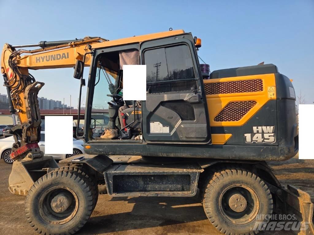 Hyundai HW 145 Kolesové rýpadlá