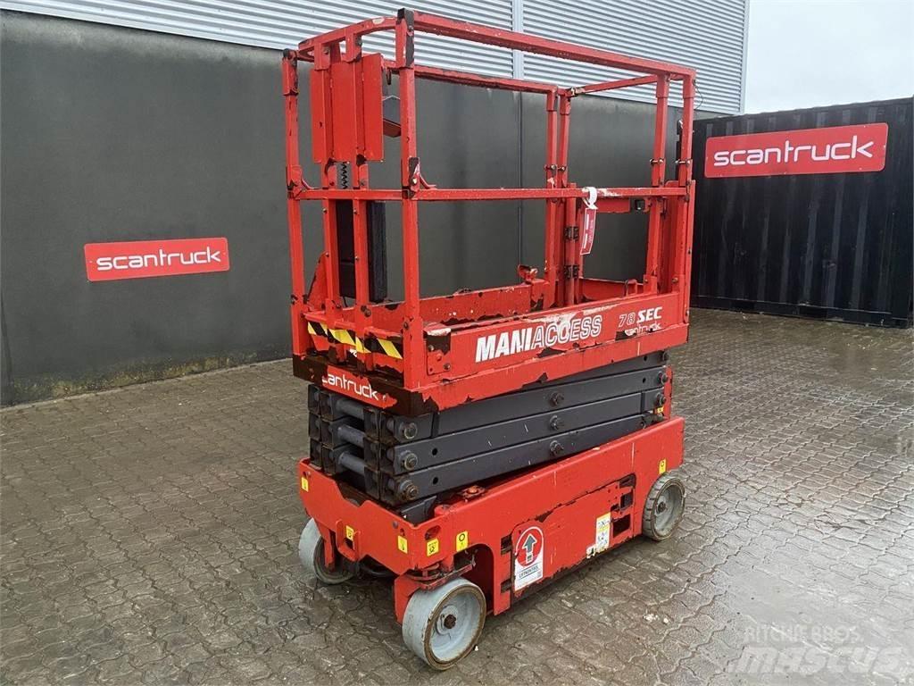 Manitou 78SEC Nožnicové zdvíhacie plošiny
