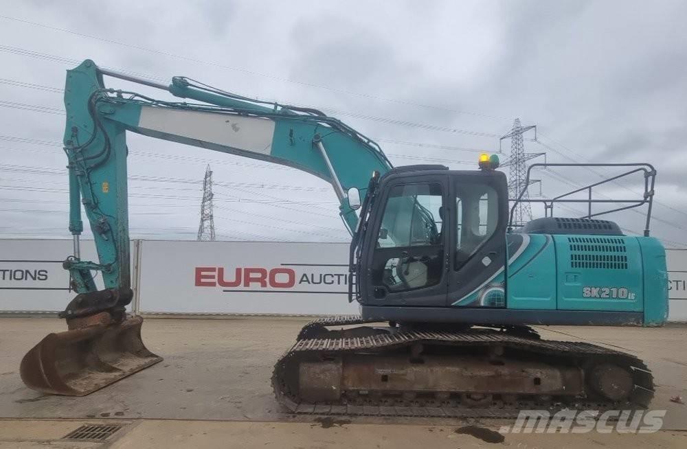 Kobelco SK 210-10 Pásové rýpadlá