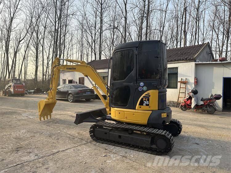 Komatsu PC35MR-2 Pásové rýpadlá