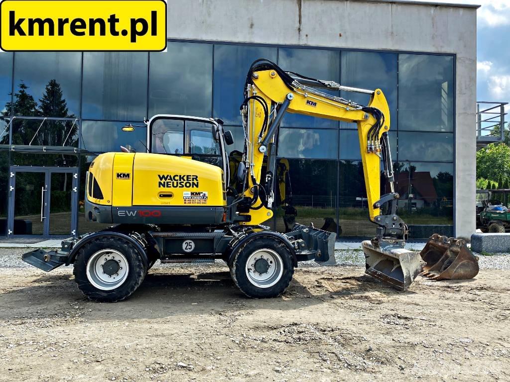 Wacker Neuson EW 100 Kolesové rýpadlá