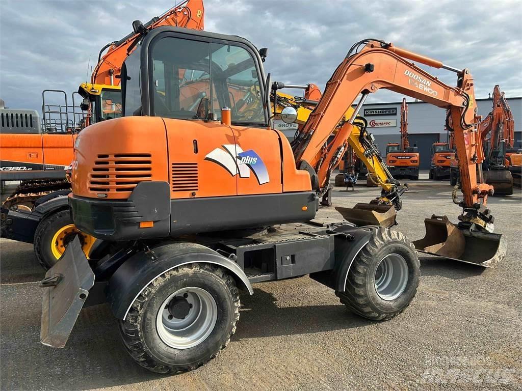 Doosan 55w Kolesové rýpadlá