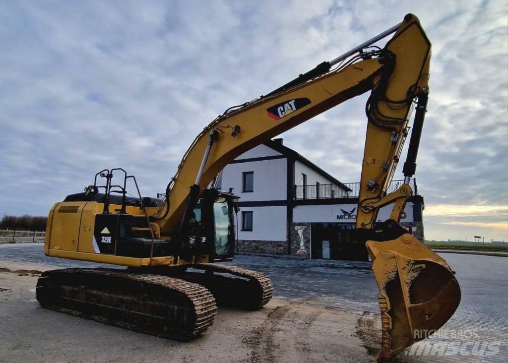 CAT 329 E Pásové rýpadlá