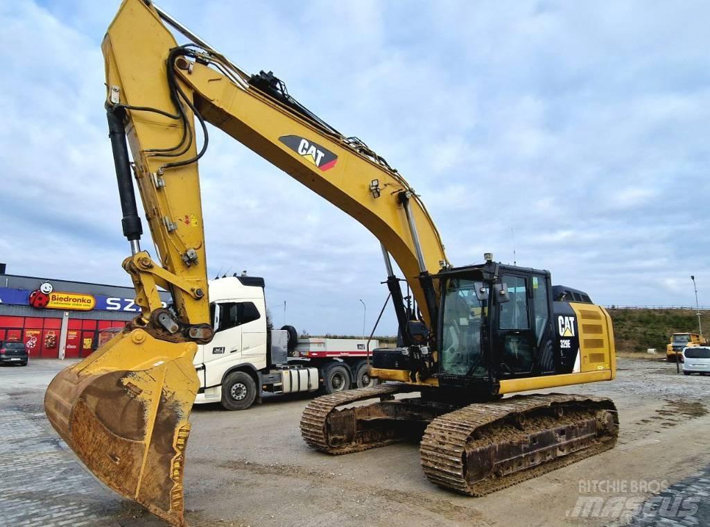 CAT 329 E Pásové rýpadlá