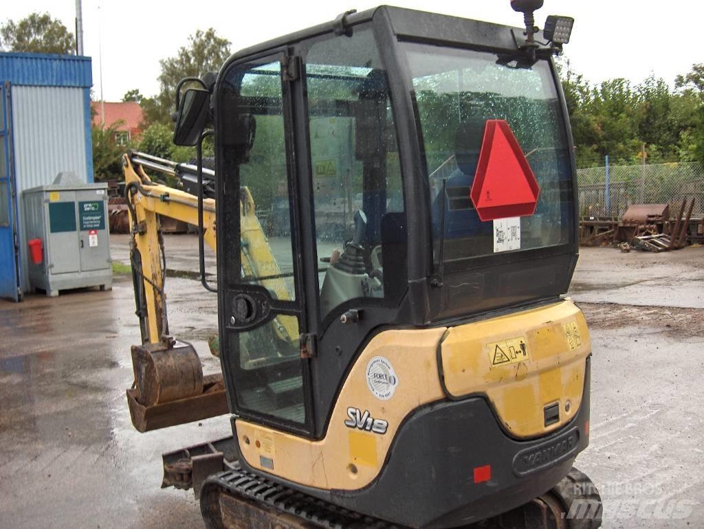 Yanmar SV 18 Mini rýpadlá < 7t