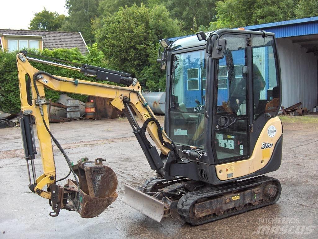 Yanmar SV 18 Mini rýpadlá < 7t
