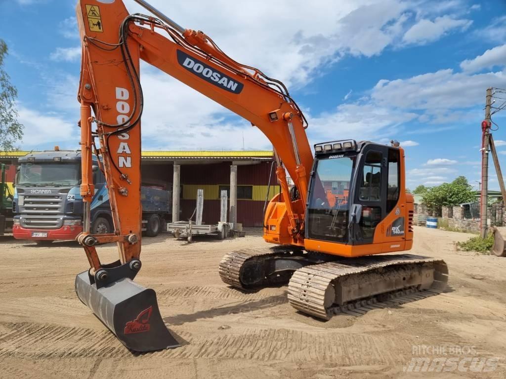 Doosan DX 140 LC-3 Pásové rýpadlá
