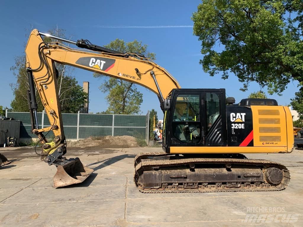 CAT 320 EL Pásové rýpadlá