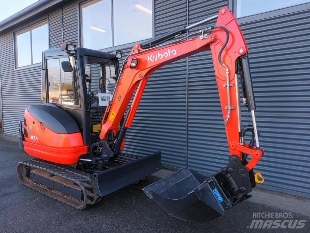 Kubota kx61-3 Mini rýpadlá < 7t