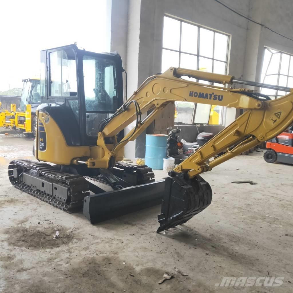 Komatsu PC 30 MRX-2 Pásové rýpadlá