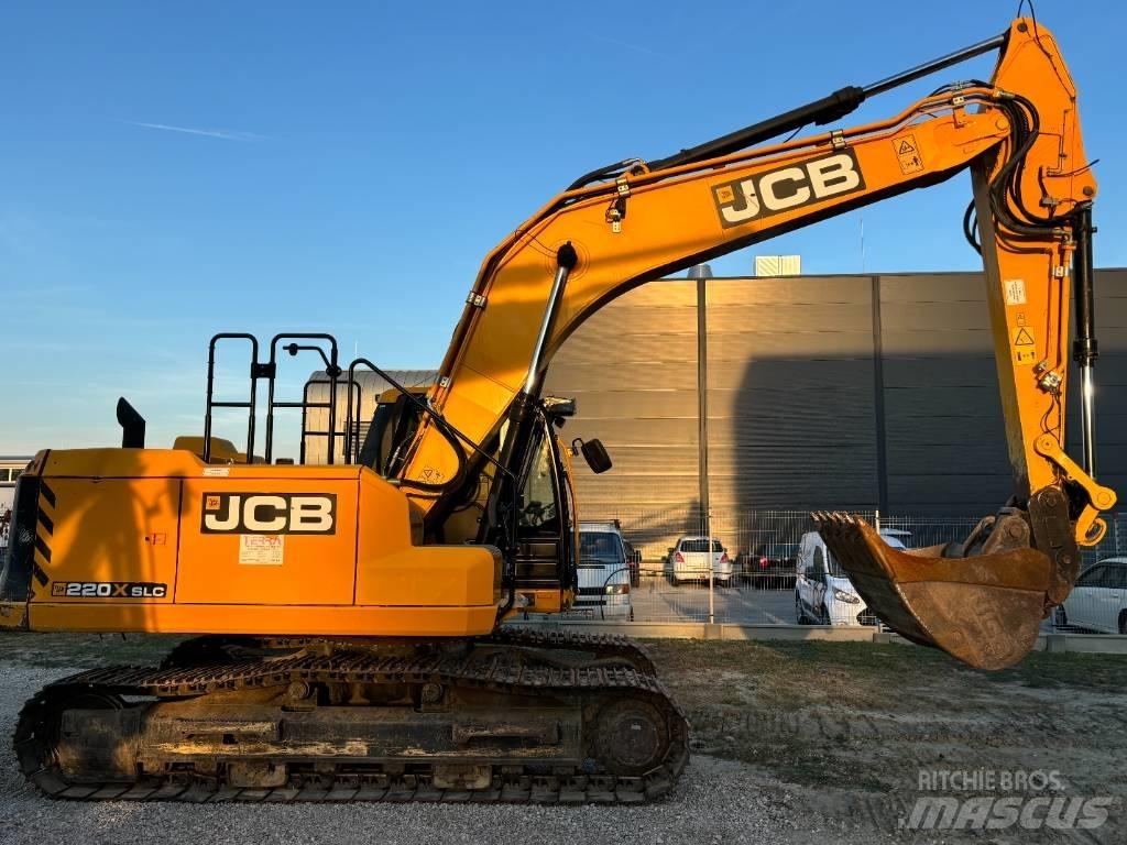 JCB 220 Pásové rýpadlá