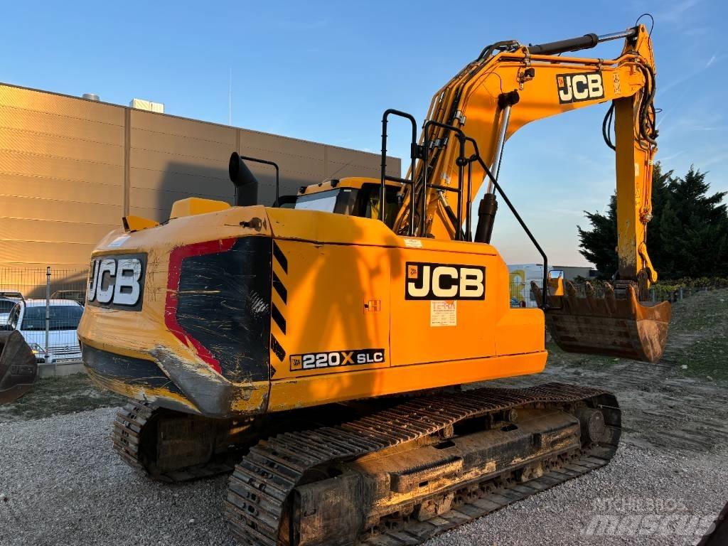 JCB 220 Pásové rýpadlá