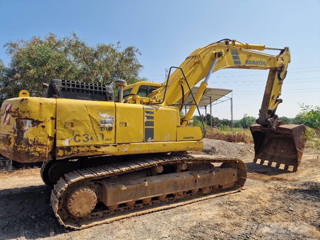 Komatsu PC 340 LC Pásové rýpadlá