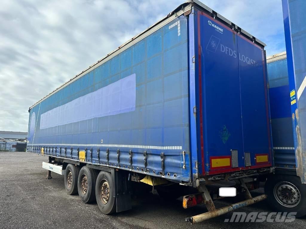 Krone SD serie 8341 Prívesy s bočnou zhrnovacou plachtou