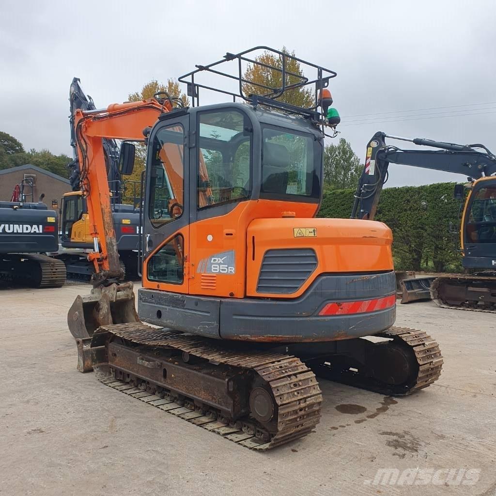 Doosan DX 85 R-3 Midi rýpadlá 7 t - 12 t